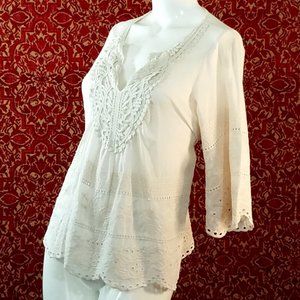 SANTOORI peasant blouse S⤵️🕘